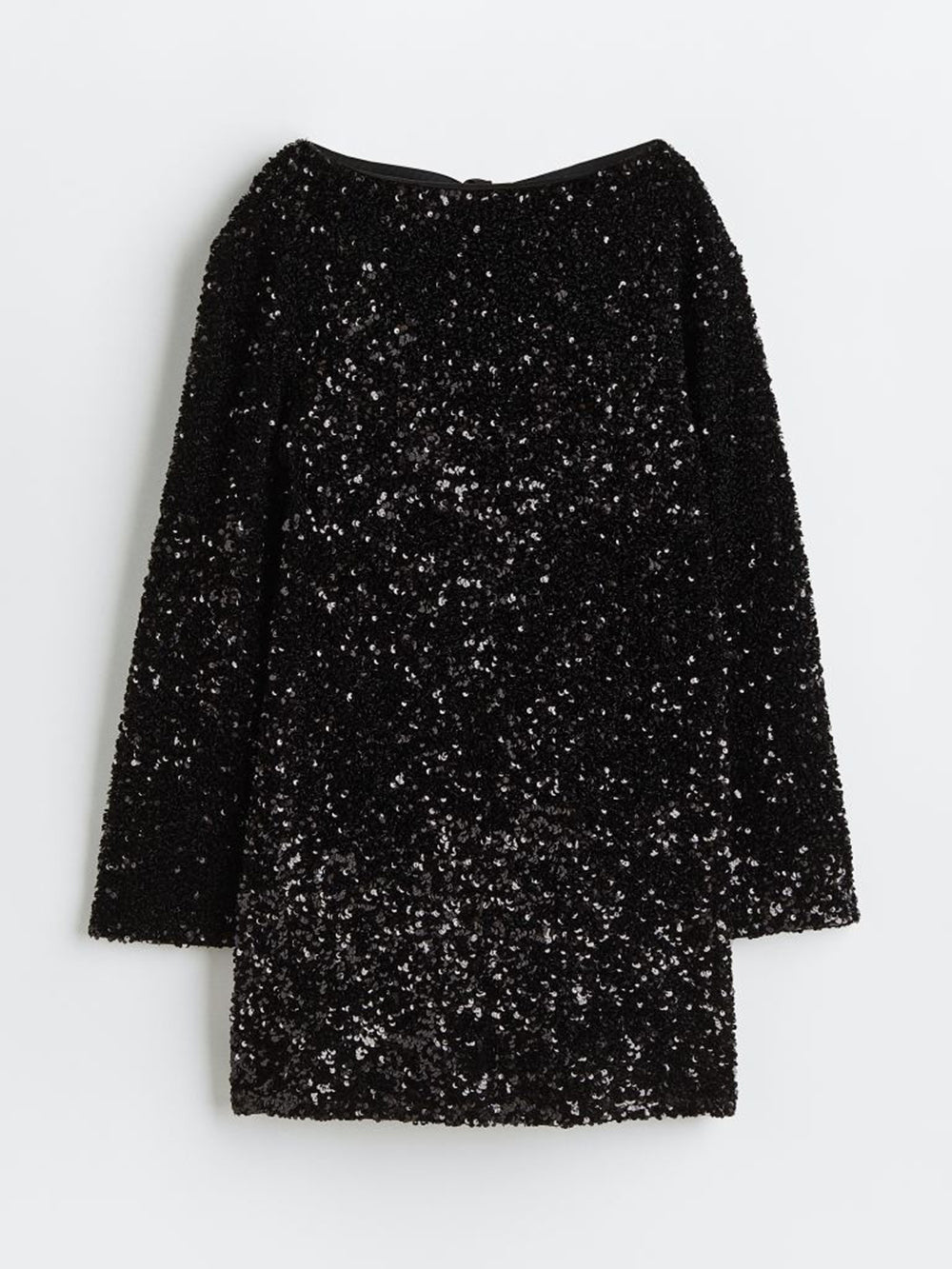 Leandra · Vestido de lentejuelas con lazo – Silvia Morel