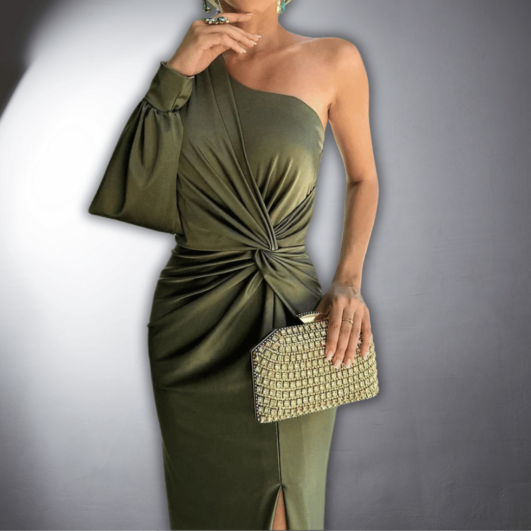 Amaranta · Vestido elegante de ocasión – Silvia Morel