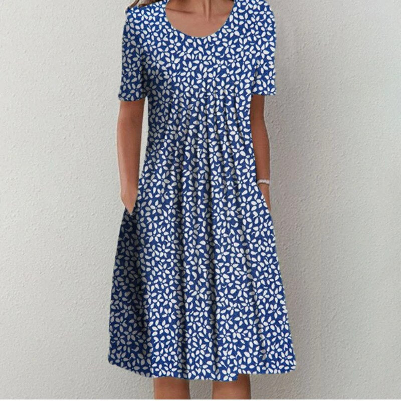 Magaly · Vestido de verano estampado – Silvia Morel