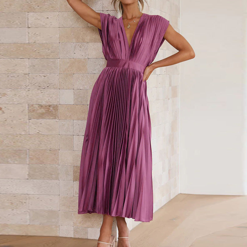 Abril · Vestido midi entallado de ocasión – Silvia Morel