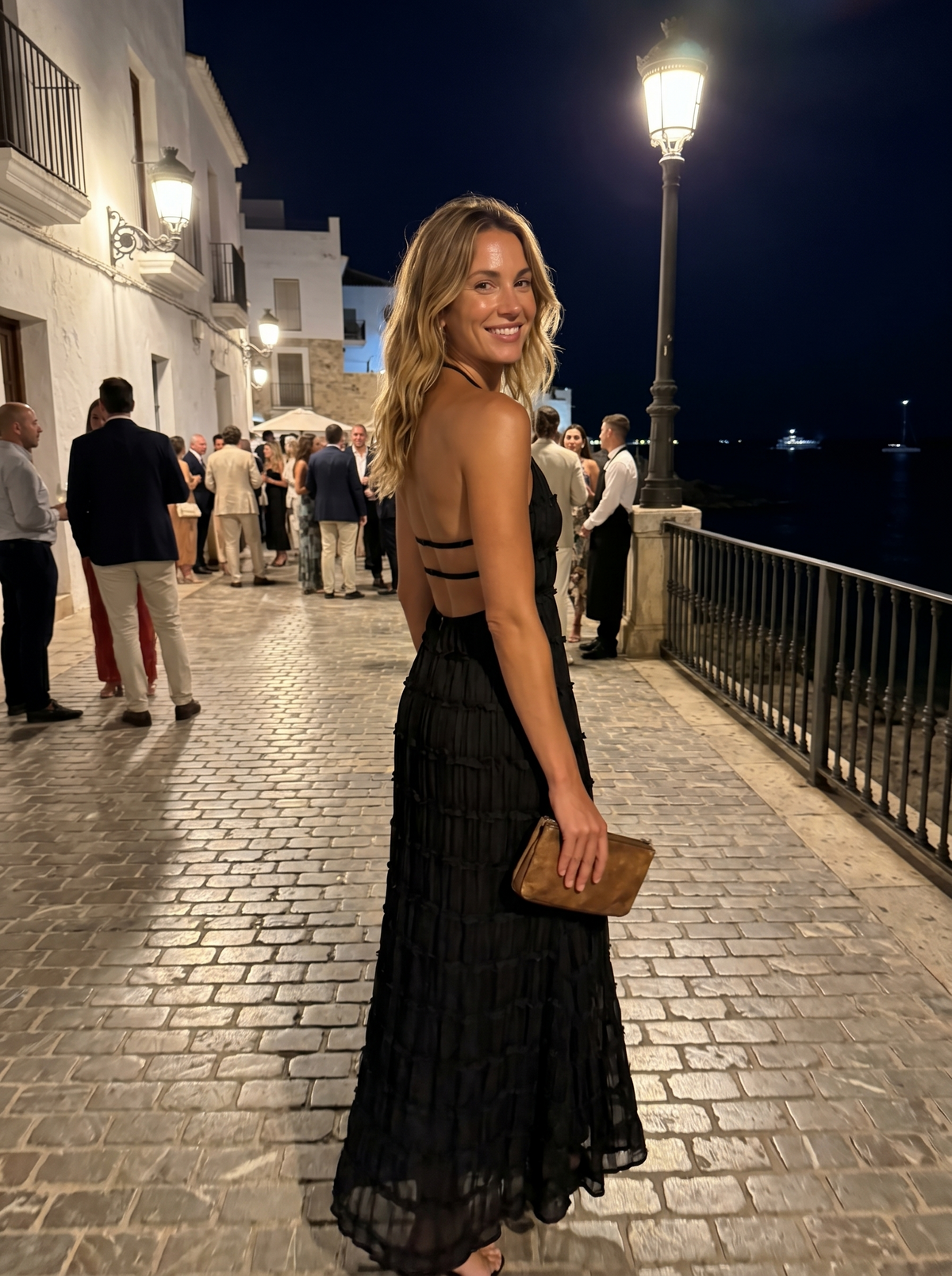Maritza · Vestido largo halter de verano – Silvia Morel