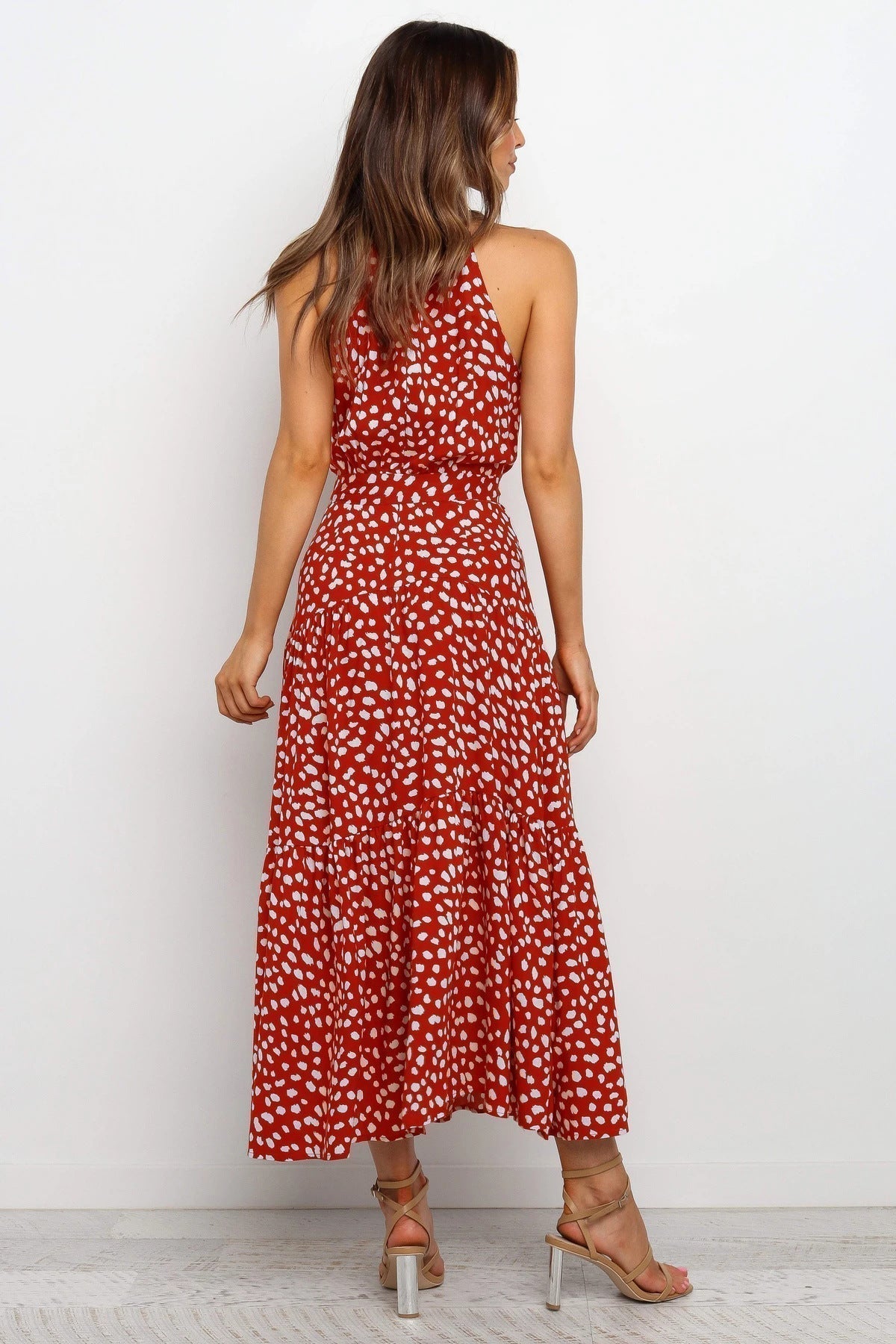 Olvido · Vestido con vuelo – Silvia Morel