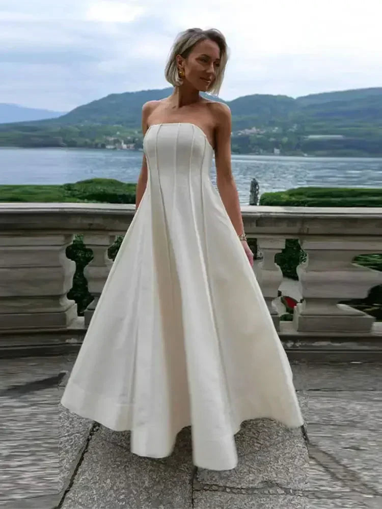 Paulina · Vestido sin mangas – Silvia Morel