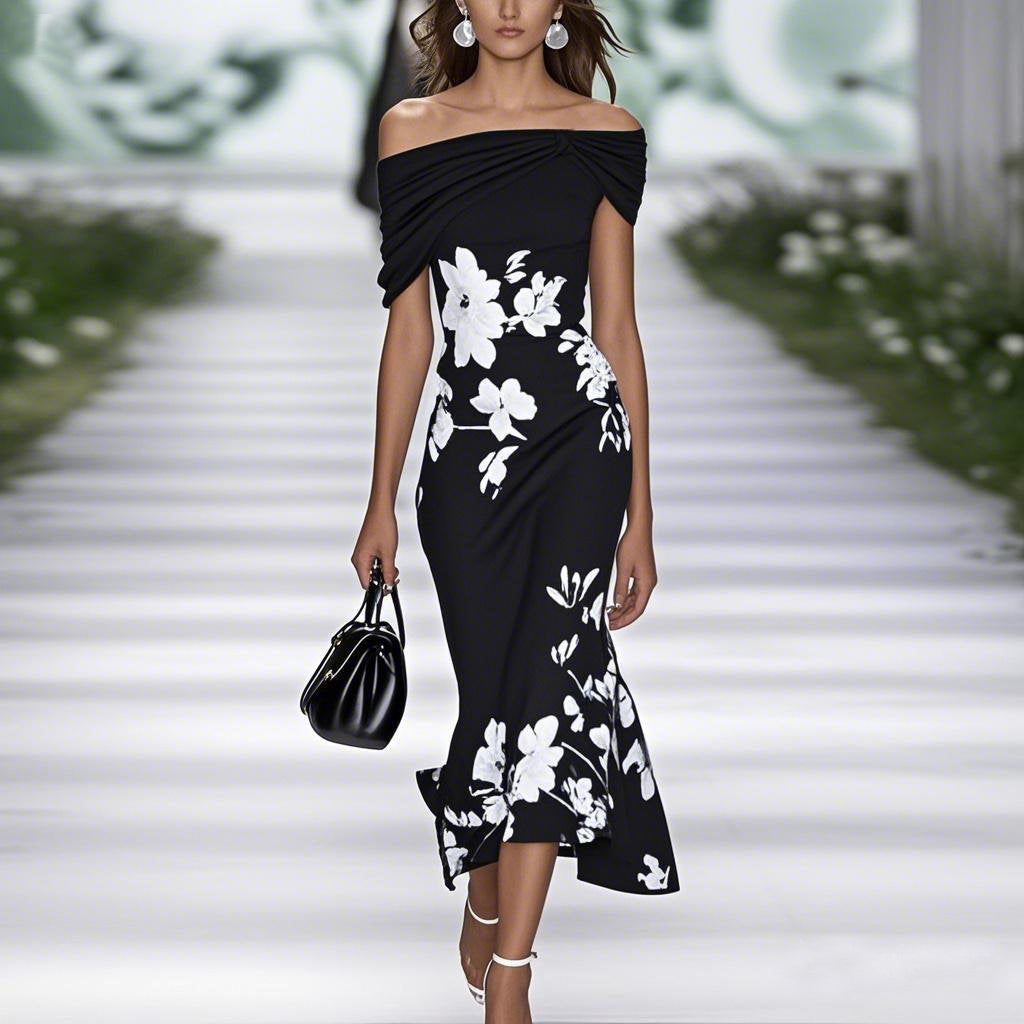 Sonsoles · Vestido floral cómodo – Silvia Morel