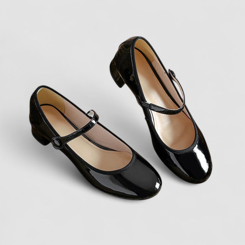 Zaida · Zapatos Mary Jane planos – Silvia Morel