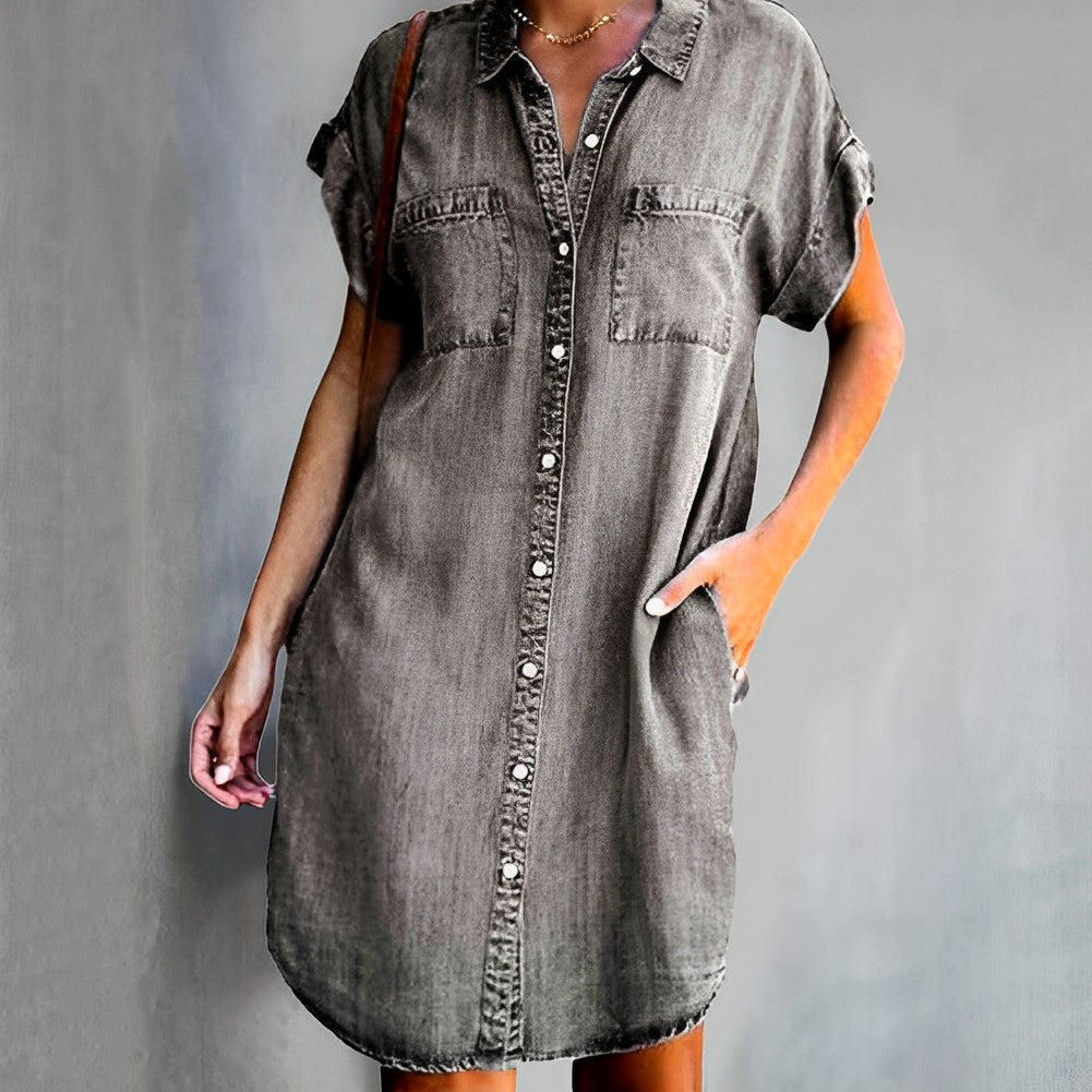 Marcia · Vestido sencillo de verano – Silvia Morel