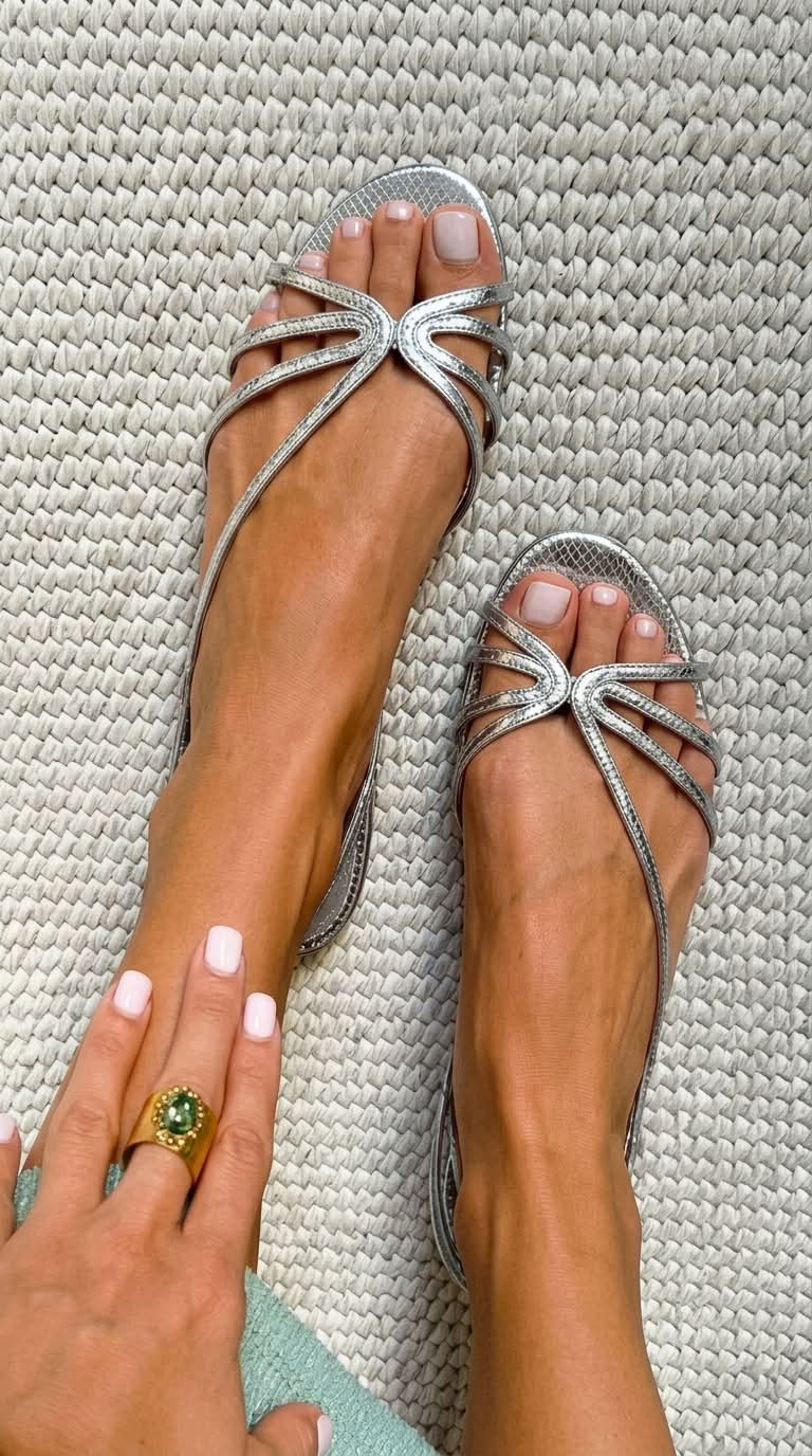 Eulalia · Sandalias de tiras finas – Silvia Morel