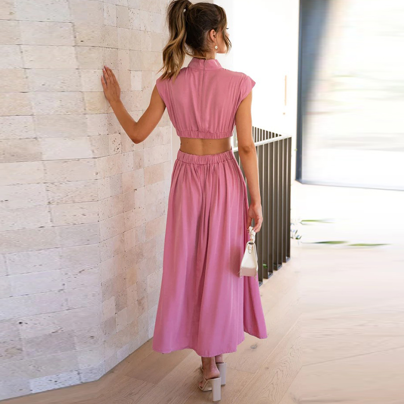 Noemí · Vestido corto elástico – Silvia Morel