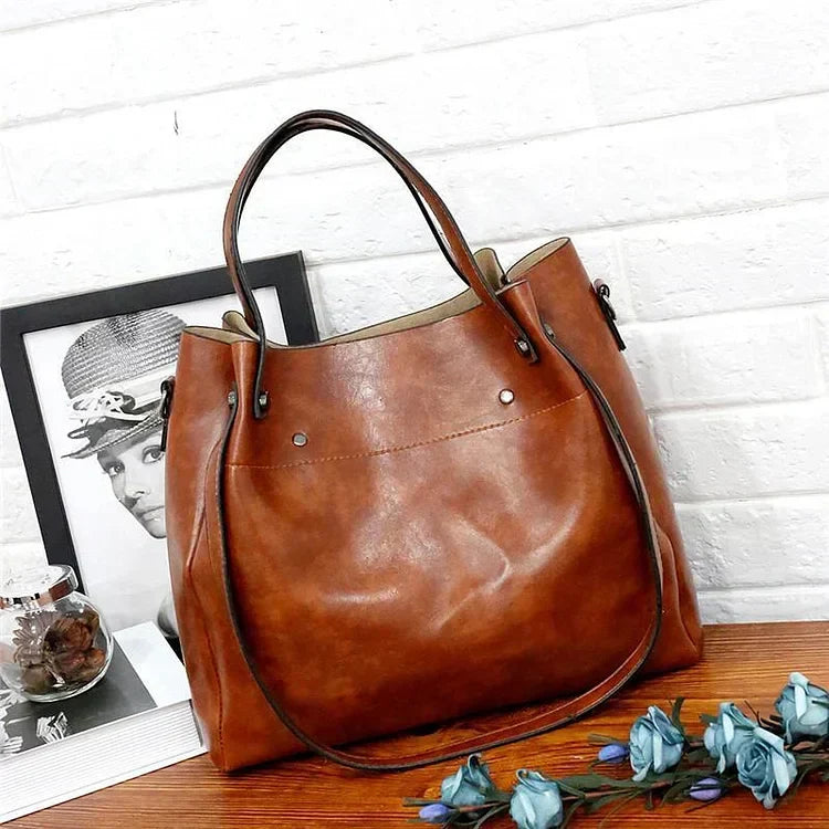 Claudia · Set de bolsos retro de cuatro piezas – Silvia Morel
