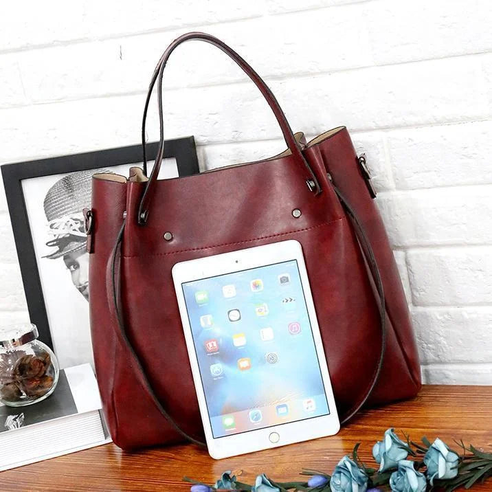 Claudia · Set de bolsos retro de cuatro piezas – Silvia Morel