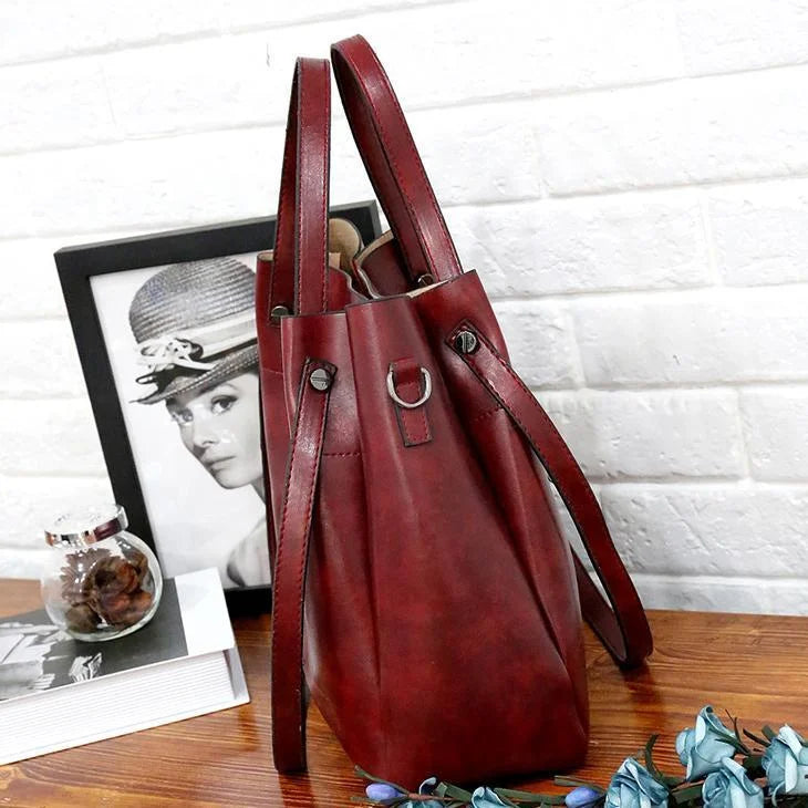 Claudia · Set de bolsos retro de cuatro piezas – Silvia Morel