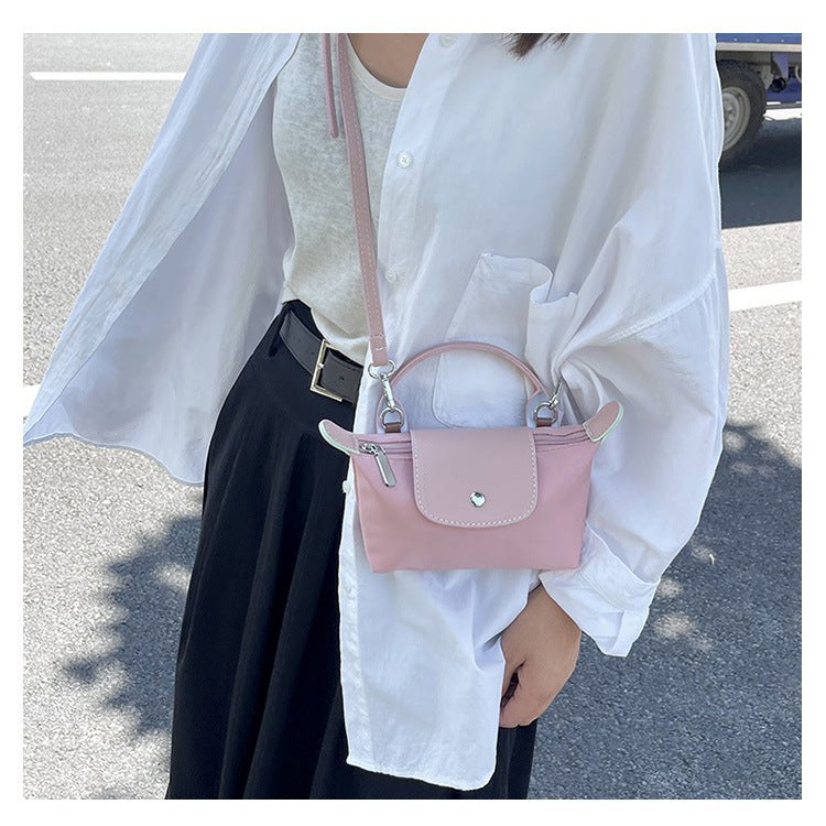 Mariela · Minibolso con correa de piel vegana – Silvia Morel