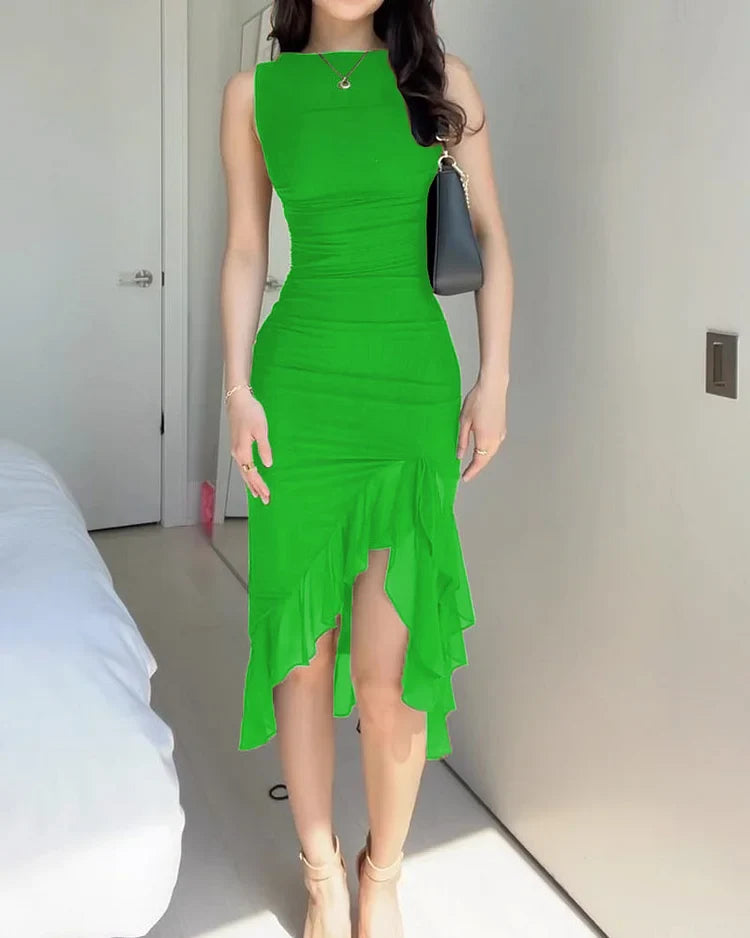 Elisa · Vestido casual sin mangas – Silvia Morel