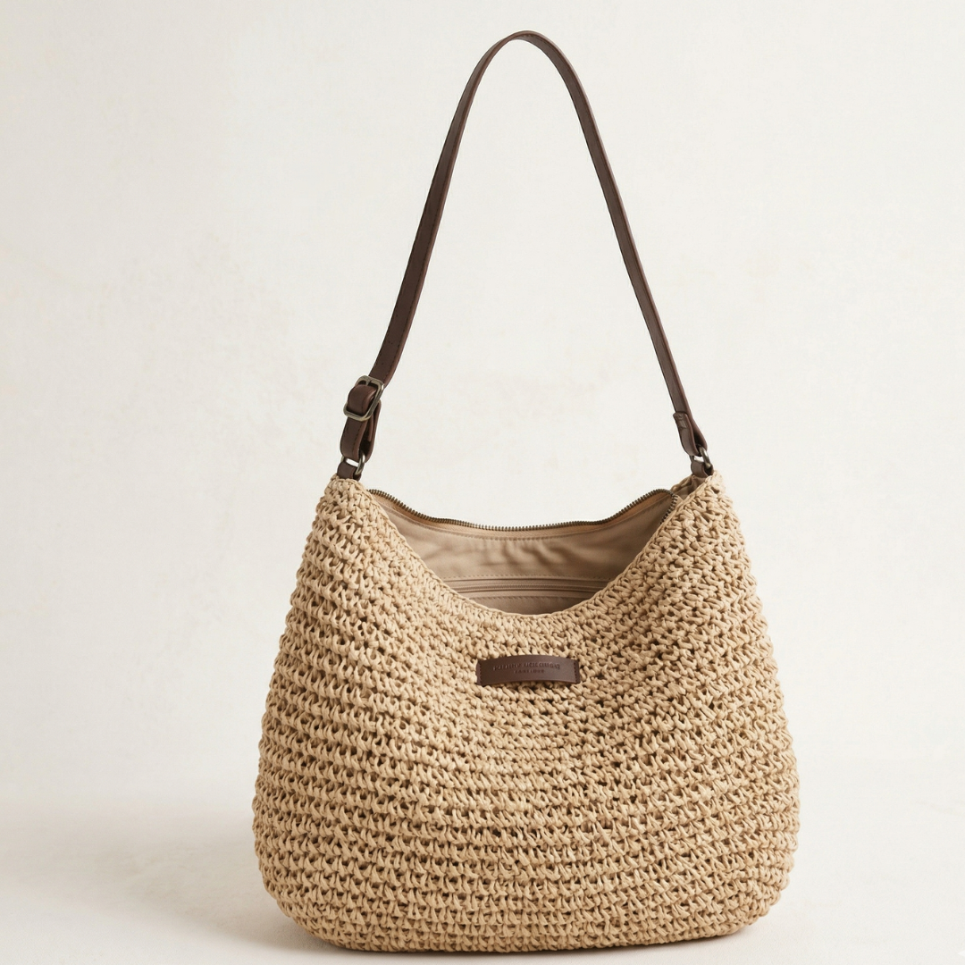Francisca · Bolso bandolera trenzado – Silvia Morel