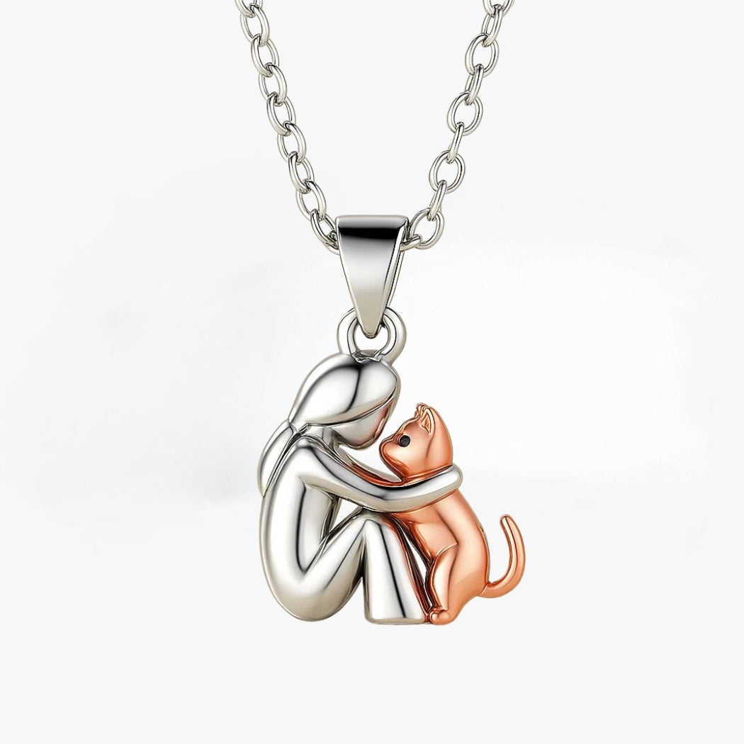 Minina · Collar con colgante de gato – Silvia Morel