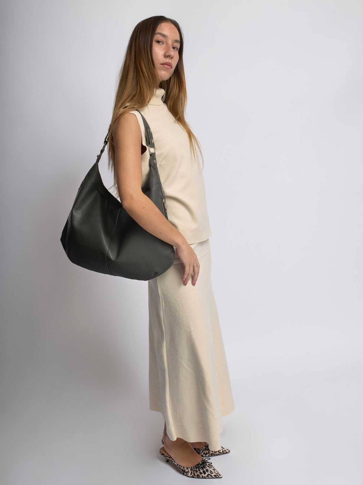 Eixample · Bolso bandolera de media luna – Silvia Morel
