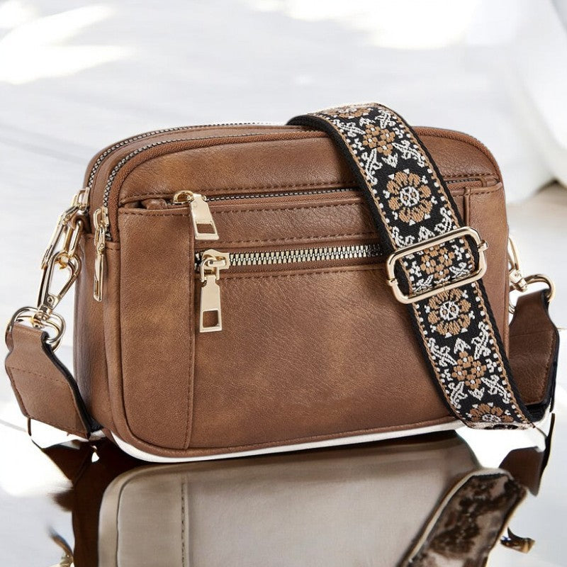 Montcada · Bolso de hombro con compartimentos – Silvia Morel
