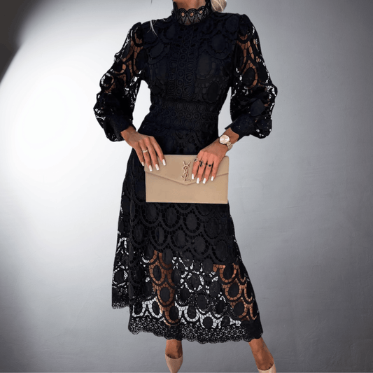 Berenice · Vestido largo de encaje – Silvia Morel