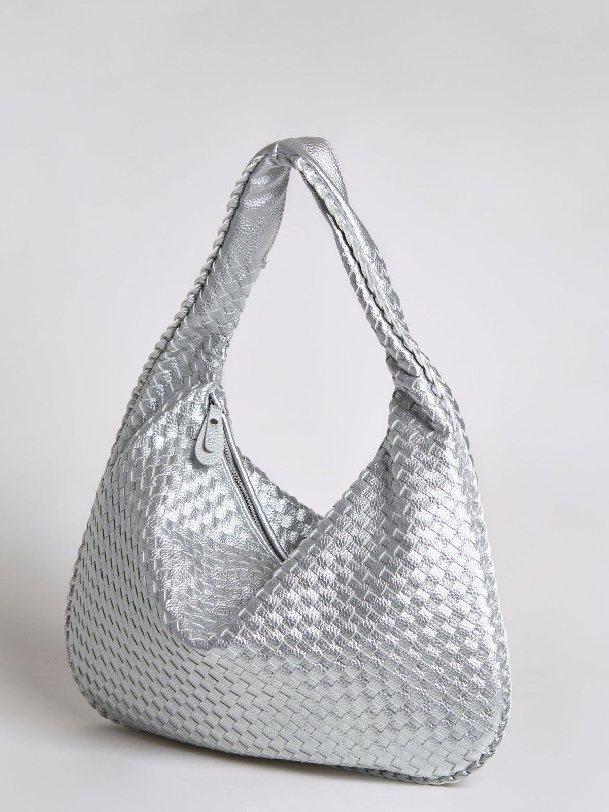 Tania · Bolso de hombro trenzado – Silvia Morel
