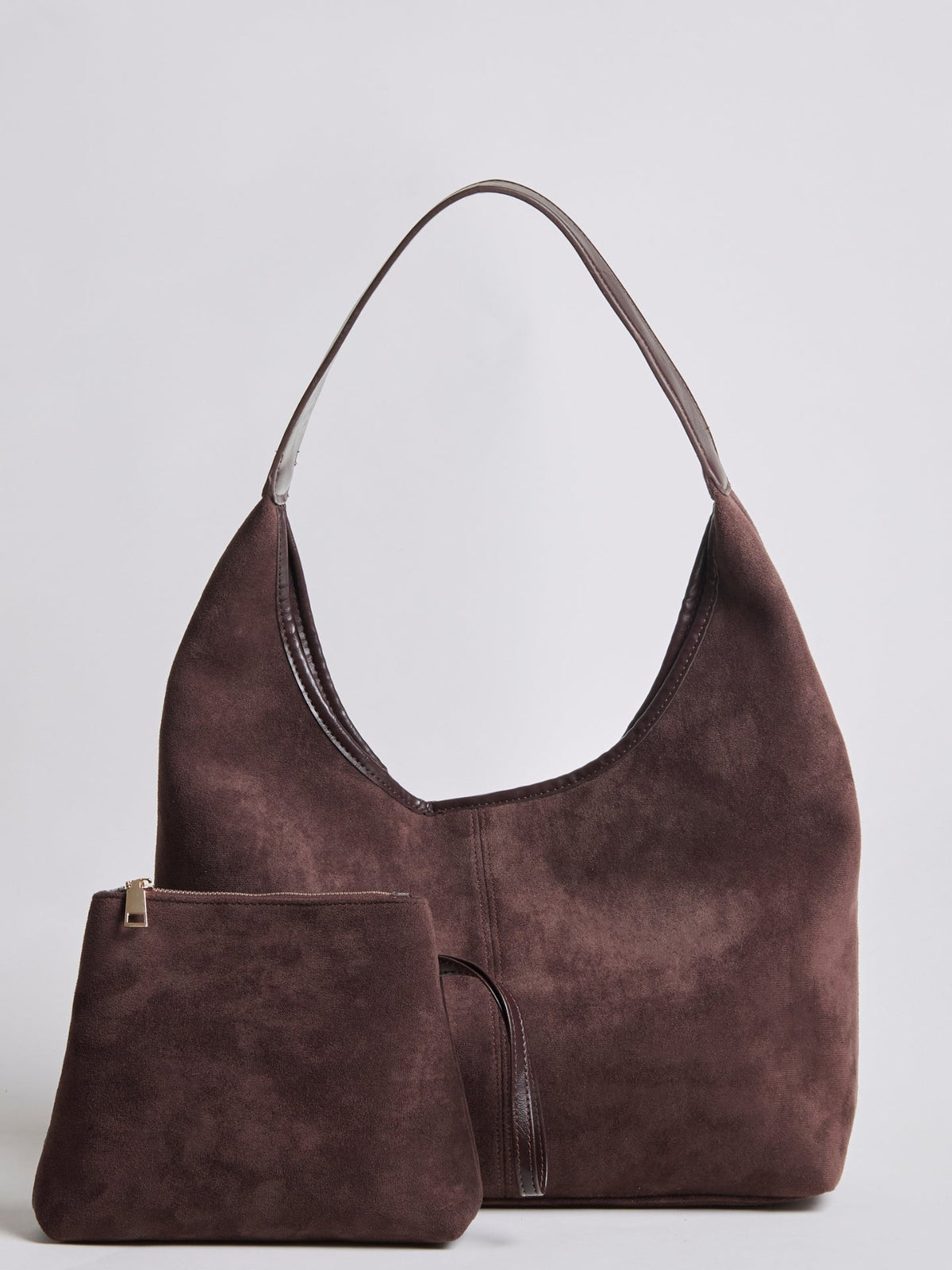 Tiare · Bolso bandolera efecto ante – Silvia Morel