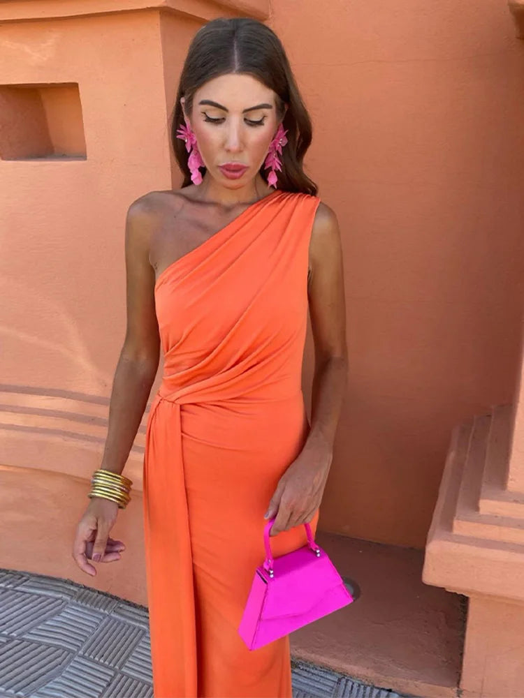Candela · Vestido largo de crochet – Silvia Morel