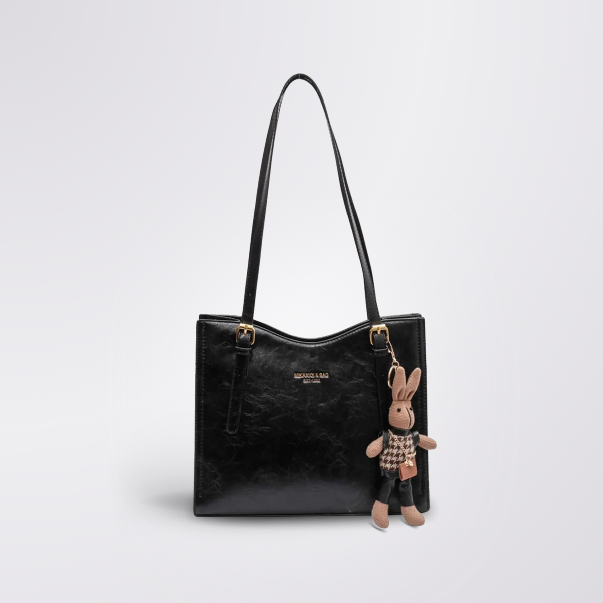 Marcela · Bolso de hombro vintage con llavero – Silvia Morel