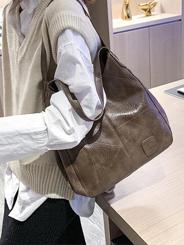 Liliana · Bolso bandolera retro de gran capacidad – Silvia Morel