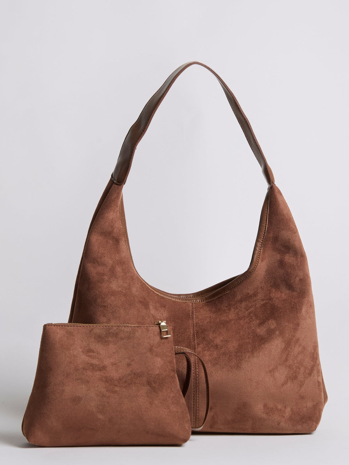 Tiare · Bolso bandolera efecto ante – Silvia Morel