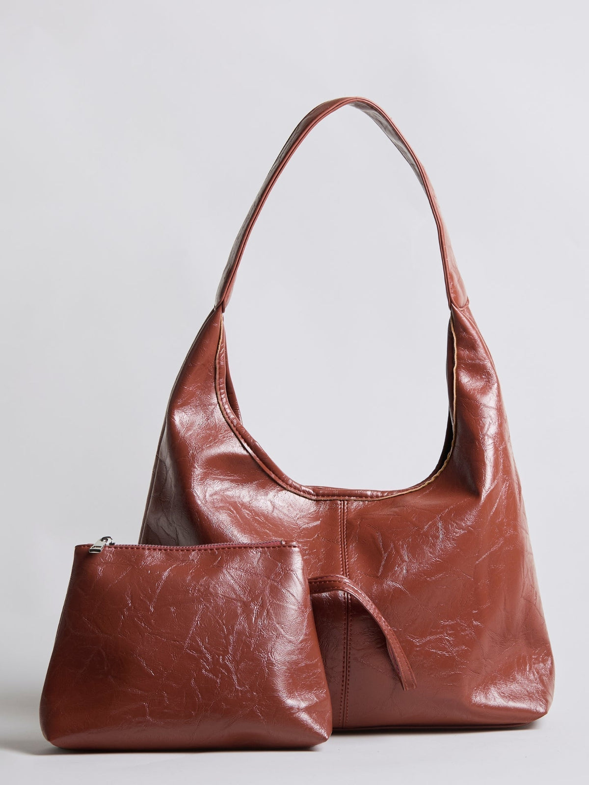 Born · Bolso tote de piel vegana envejecida – Silvia Morel