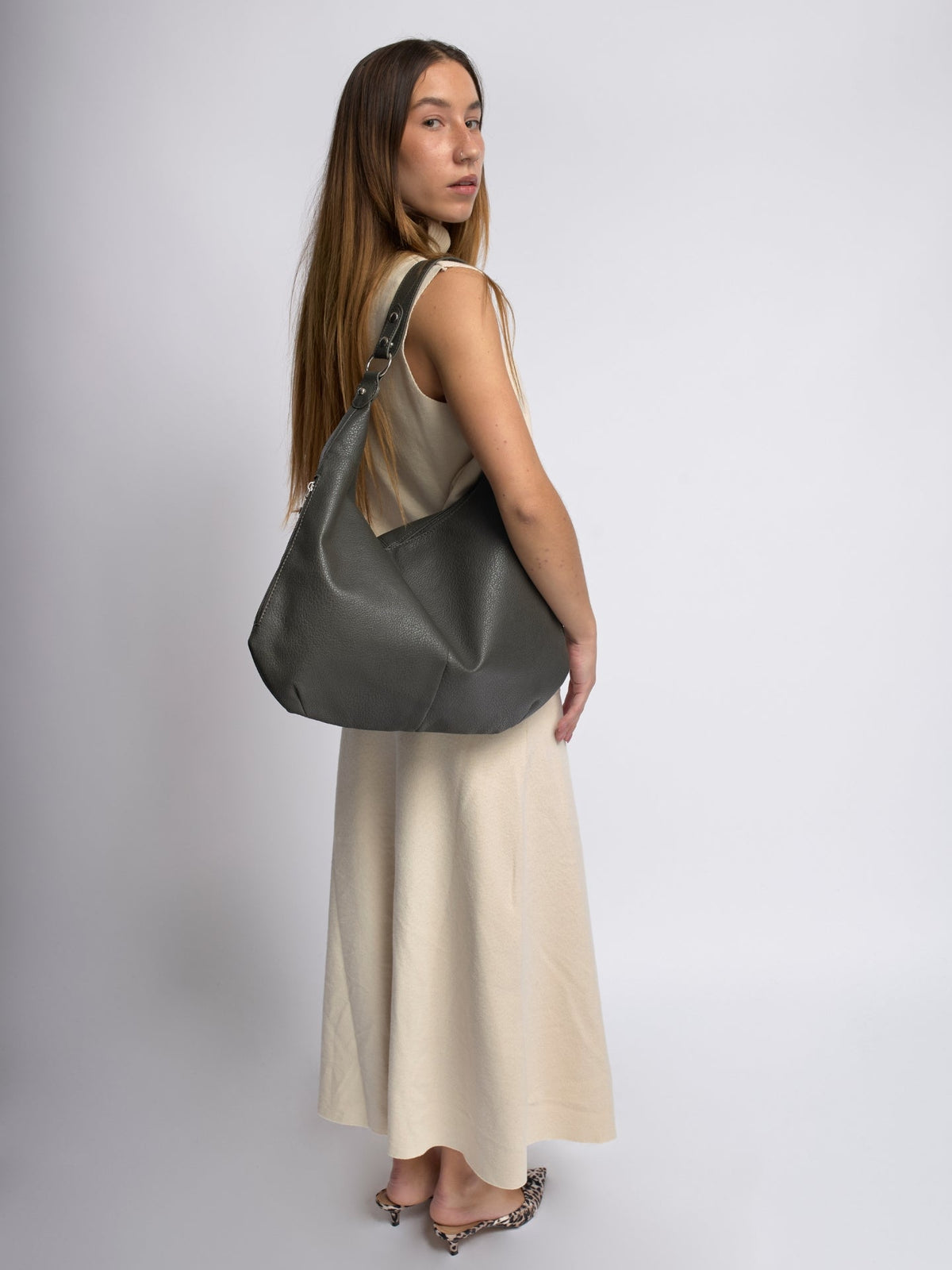 Eixample · Bolso bandolera de media luna – Silvia Morel