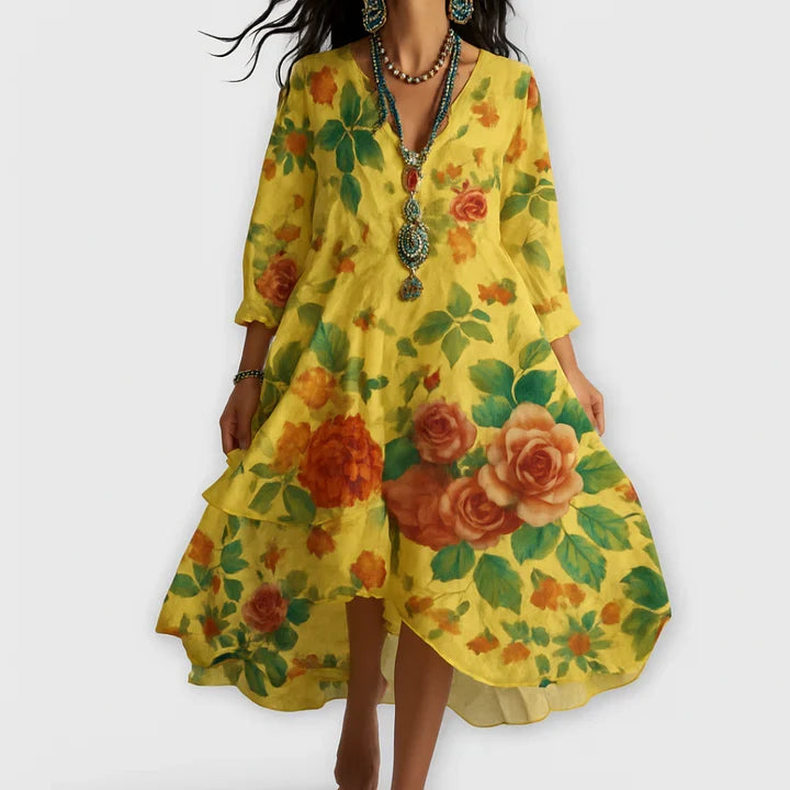 Pura · Vestido floral vintage – Silvia Morel