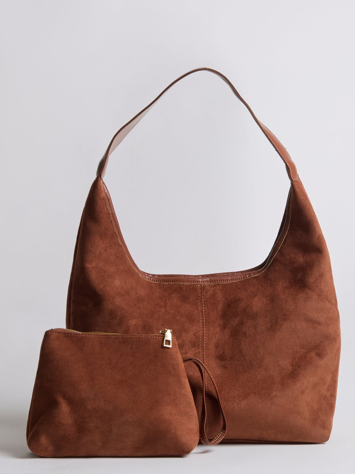 Tiare · Bolso bandolera efecto ante – Silvia Morel
