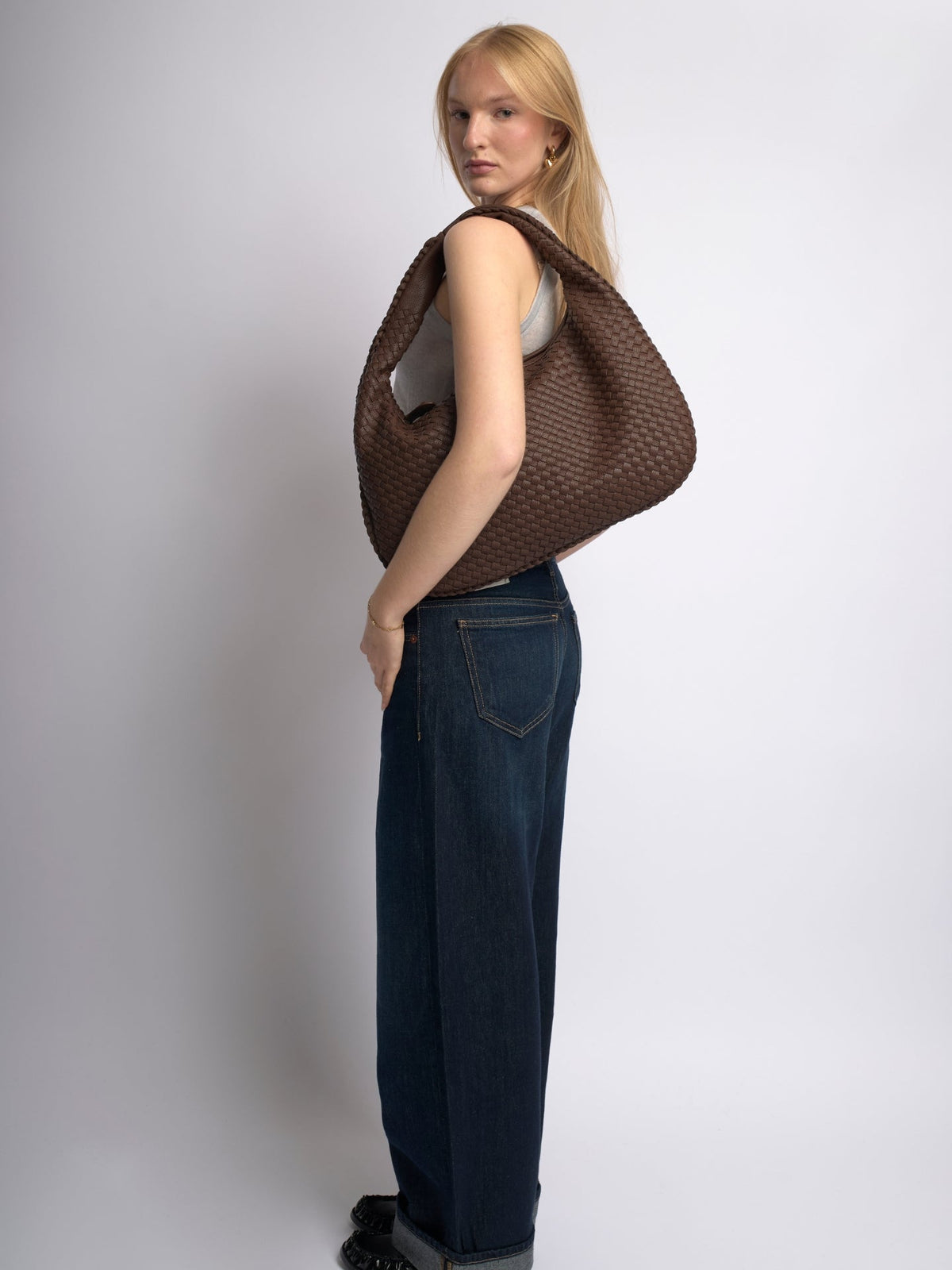 Tania · Bolso de hombro trenzado – Silvia Morel