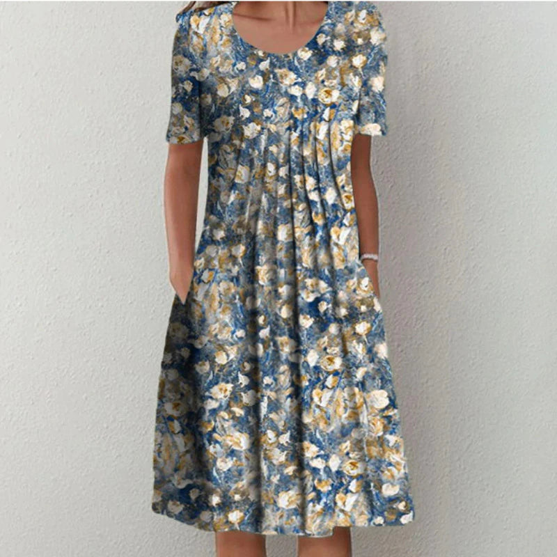 Magaly · Vestido de verano estampado – Silvia Morel