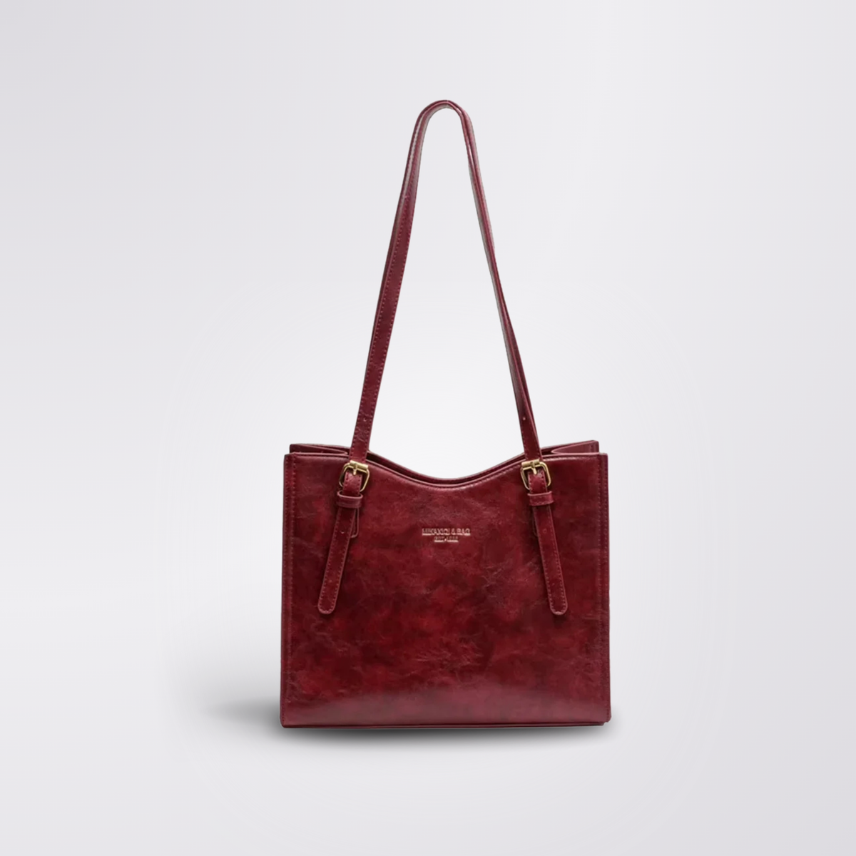 Marcela · Bolso de hombro vintage con llavero – Silvia Morel