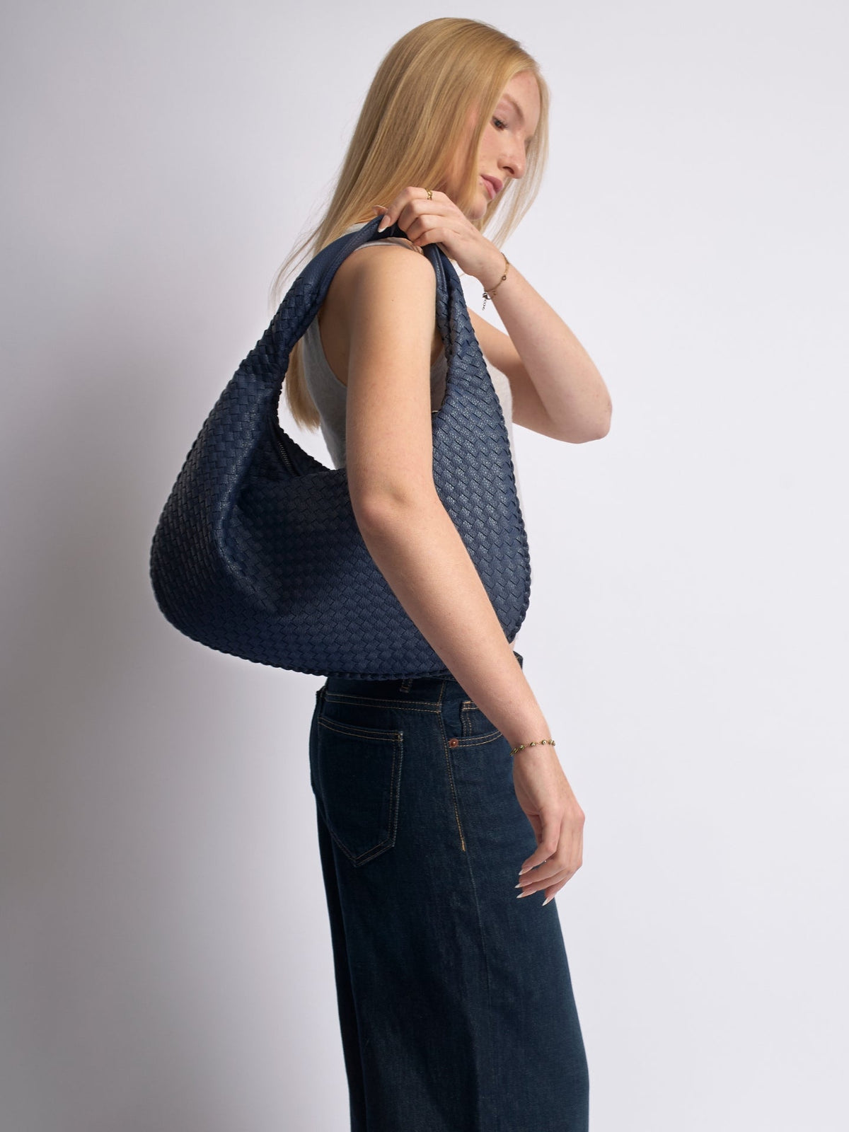 Tania · Bolso de hombro trenzado – Silvia Morel