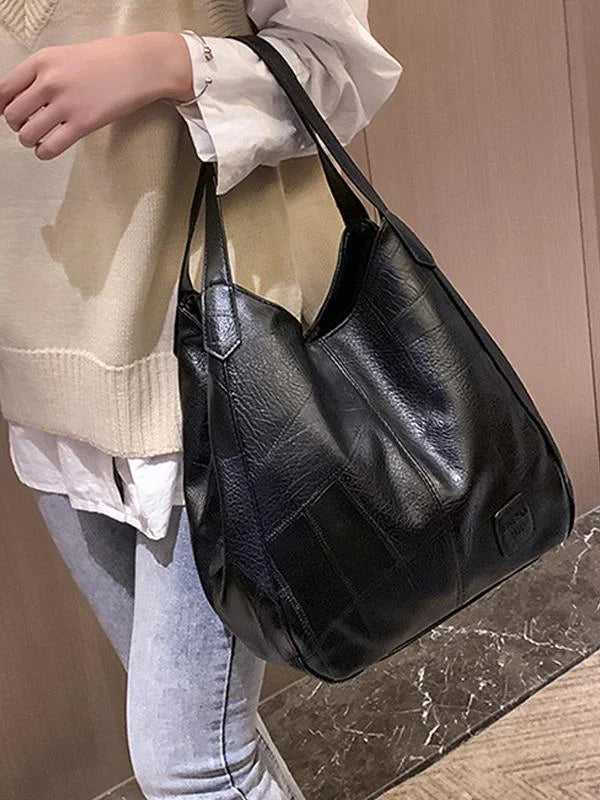 Liliana · Bolso bandolera retro de gran capacidad – Silvia Morel