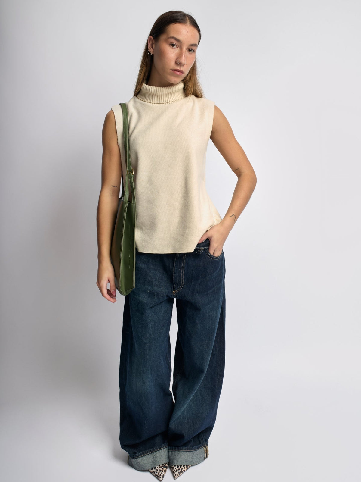 Ivette · Bolso de hombro minimalista – Silvia Morel