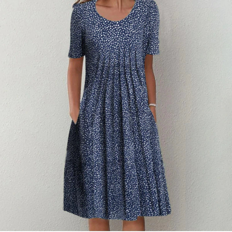 Magaly · Vestido de verano estampado – Silvia Morel