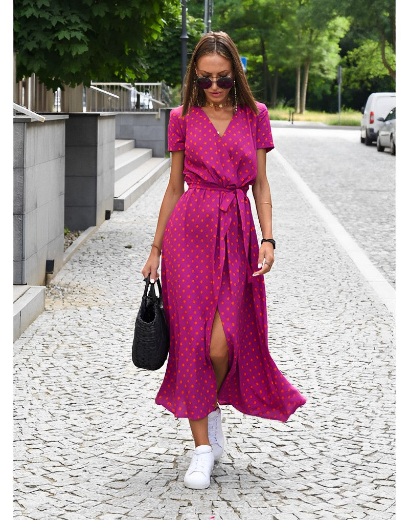 Lara · Vestido corto floral – Silvia Morel