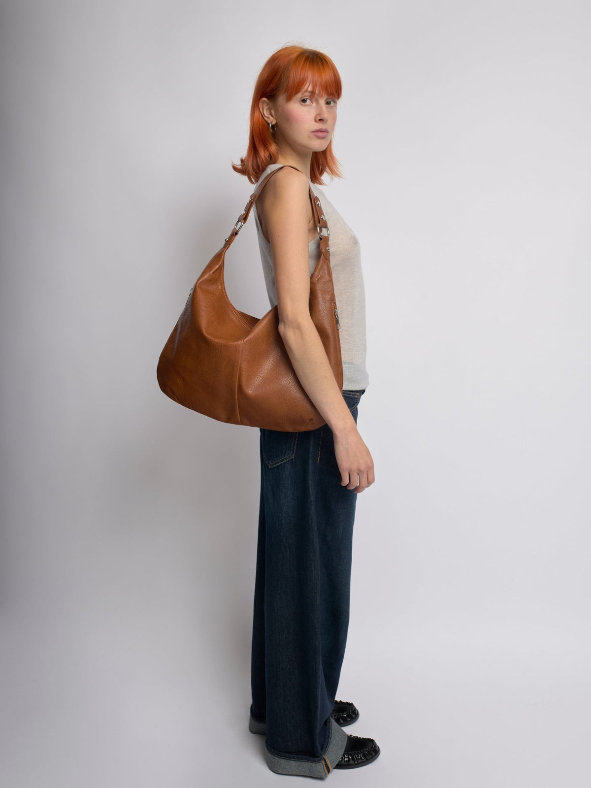 Eixample · Bolso bandolera de media luna – Silvia Morel