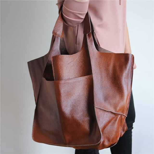 Diagonal · Bolso amplio de líneas elegantes – Silvia Morel