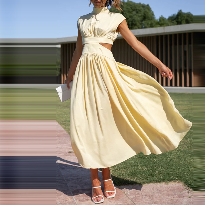 Noemí · Vestido corto elástico – Silvia Morel