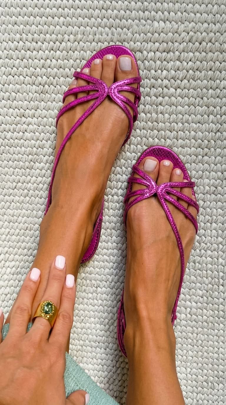 Eulalia · Sandalias de tiras finas – Silvia Morel