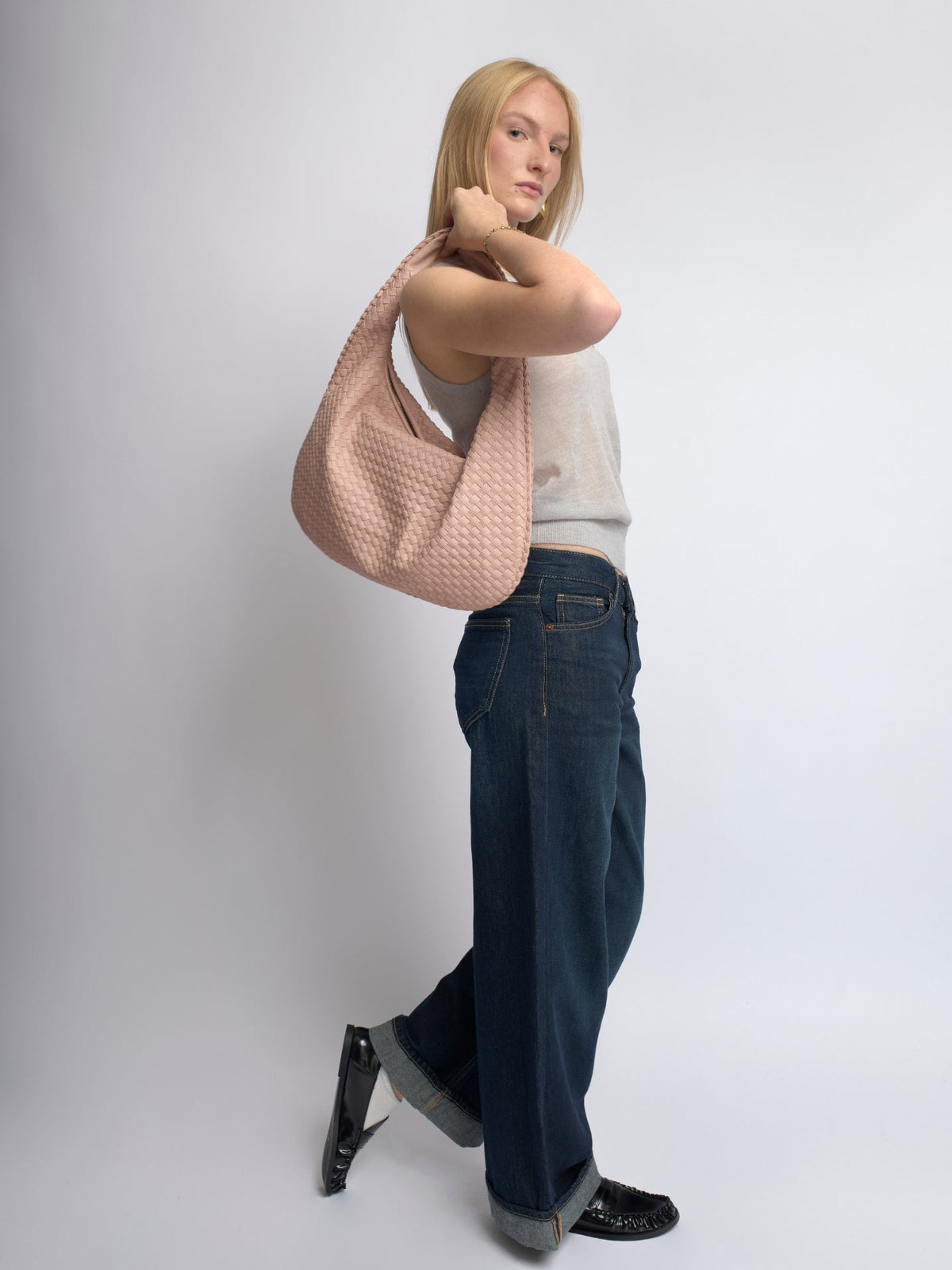 Tania · Bolso de hombro trenzado – Silvia Morel