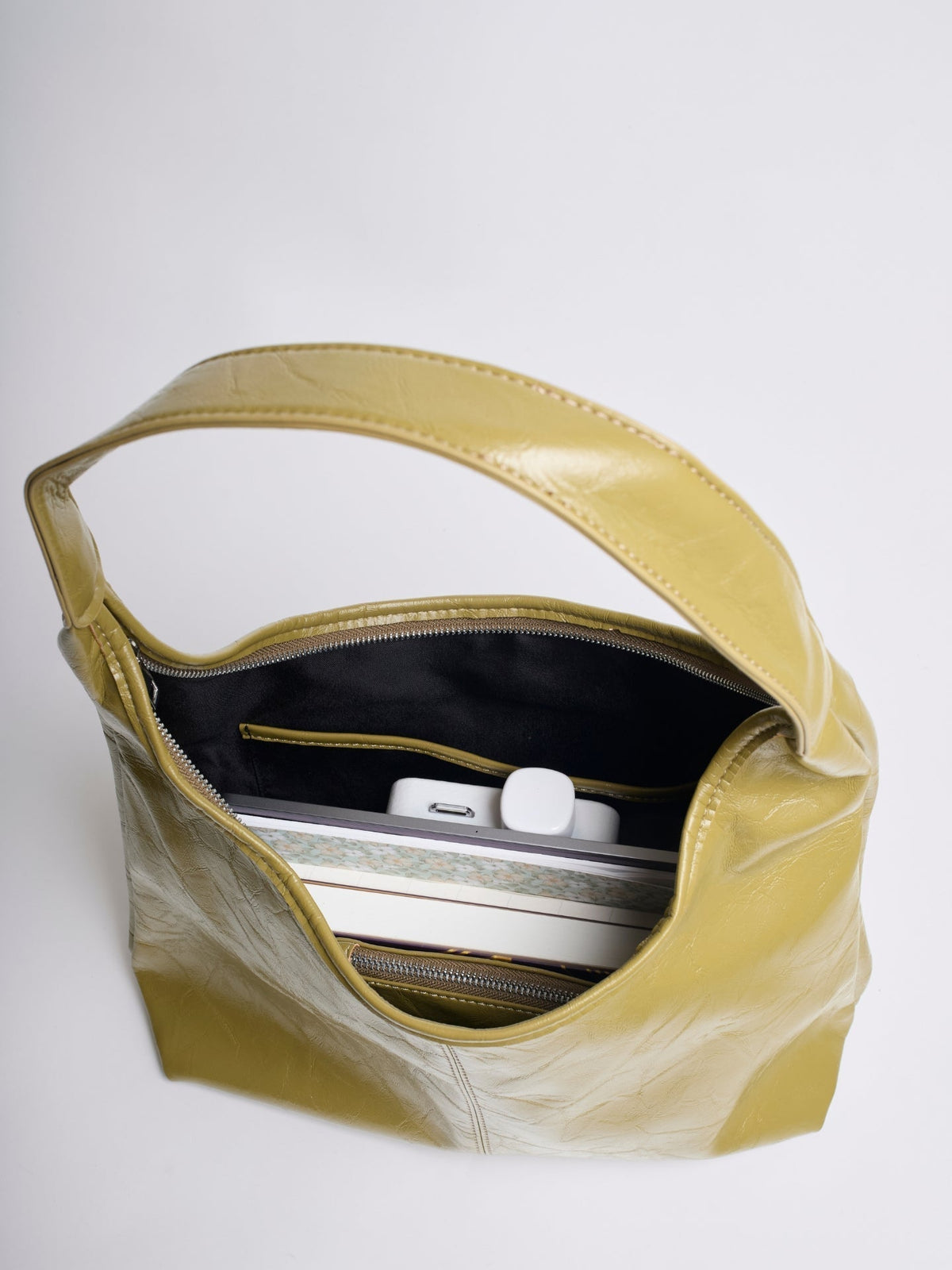Born · Bolso tote de piel vegana envejecida – Silvia Morel