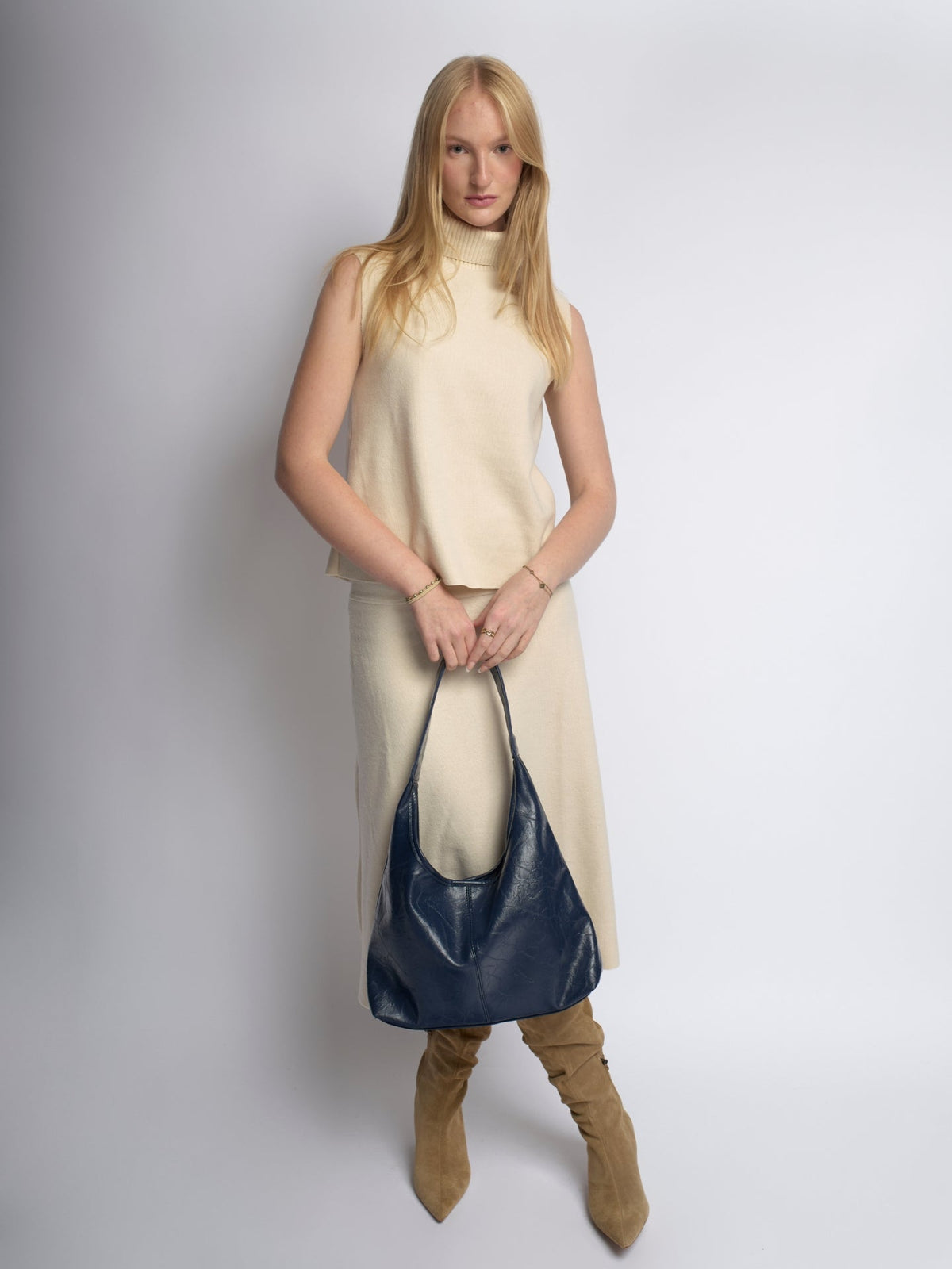 Born · Bolso tote de piel vegana envejecida – Silvia Morel