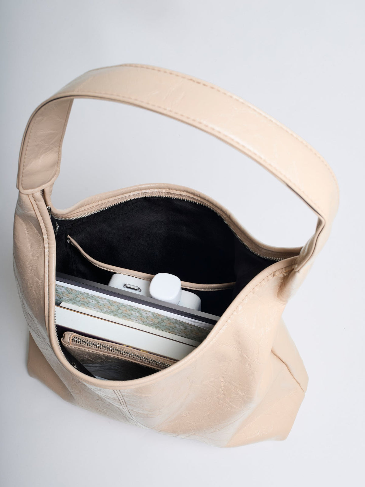 Born · Bolso tote de piel vegana envejecida – Silvia Morel