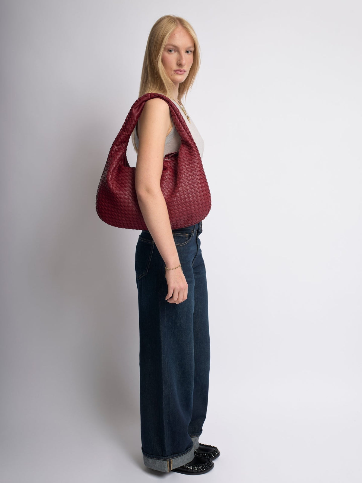 Tania · Bolso de hombro trenzado – Silvia Morel
