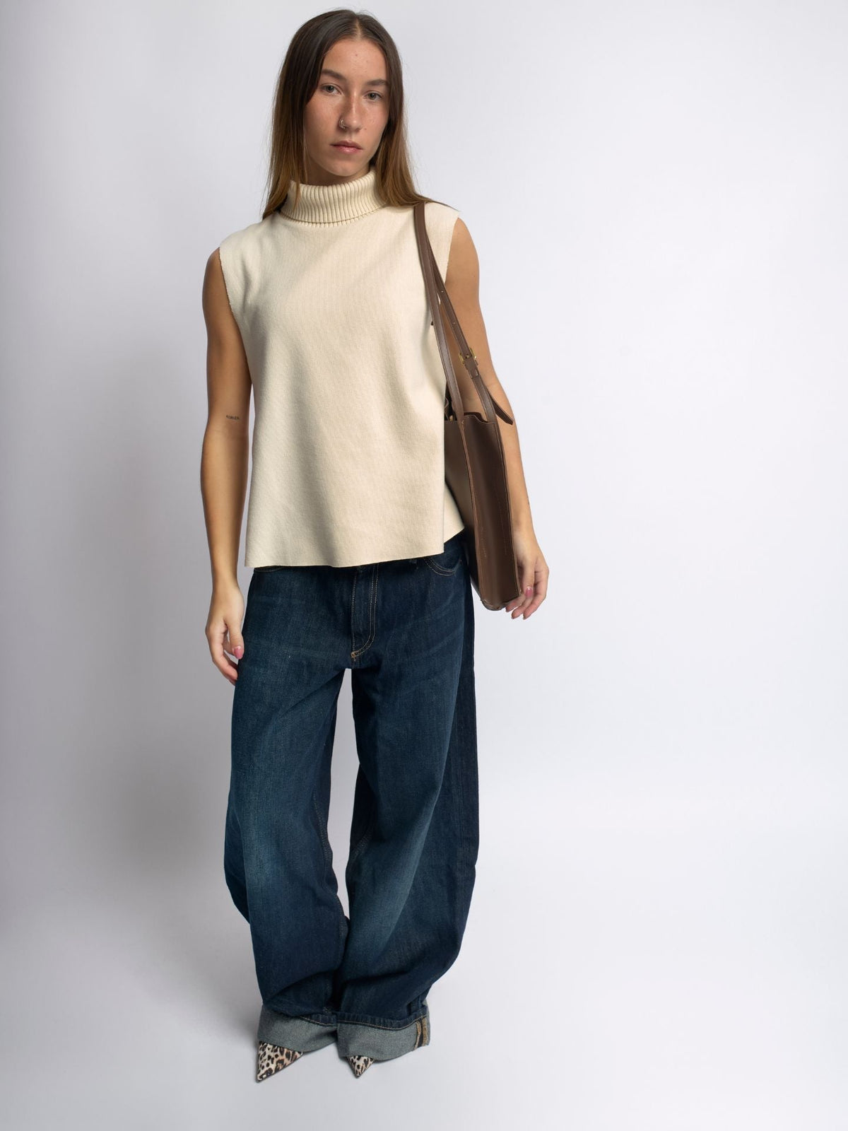 Ivette · Bolso de hombro minimalista – Silvia Morel